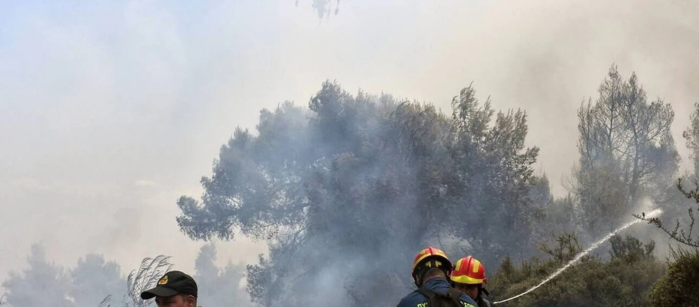 Φωτιά στο Πικέρμι (φωτό)